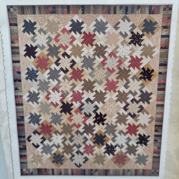 Miss Rosies Quilt Co. Crackling Palms Quilt Pattern by Carrie Nelson - Picture 2 of 4